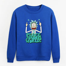 Load image into Gallery viewer, New Design Rick and morty Mens Hoodies Cotton Funny Print Hoodie Man Fashion Rick morty Casual Hoodie Sweatshirt Tops 2019 Autum
