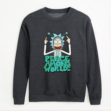 Load image into Gallery viewer, New Design Rick and morty Mens Hoodies Cotton Funny Print Hoodie Man Fashion Rick morty Casual Hoodie Sweatshirt Tops 2019 Autum