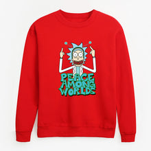 Load image into Gallery viewer, New Design Rick and morty Mens Hoodies Cotton Funny Print Hoodie Man Fashion Rick morty Casual Hoodie Sweatshirt Tops 2019 Autum