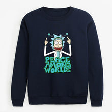 Load image into Gallery viewer, New Design Rick and morty Mens Hoodies Cotton Funny Print Hoodie Man Fashion Rick morty Casual Hoodie Sweatshirt Tops 2019 Autum