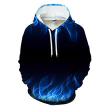 Load image into Gallery viewer, 2019 New Colorful Flame Hoodies 3D Sweatshirts Men Women Hooded Loose Velvet Autumn Winter Coat Streetwear Jackets Hoodies
