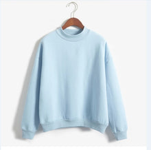 Load image into Gallery viewer, Women Turtleneck Hoodies 2018 Autumn Winter Coat Sweatshirts Long Sleeve Shirts Moletom Feminino Harajuku Pullover Tops Clothes